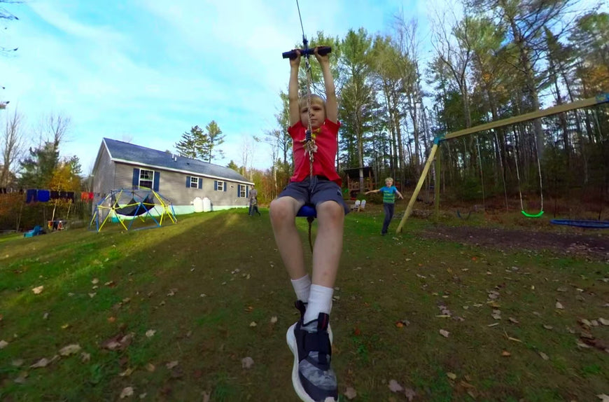 Unleash Boundless Adventure? The Transformative Power of Backyard Outdoor Play for Kids and Whole Families with CTSC Ziplines iziplineinc