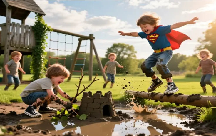 Mud, Mess, and Magic: Why Kids Need More Unstructured Play iziplineinc