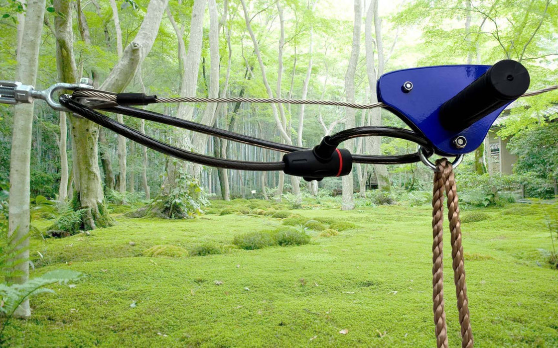 CTSC Parent Lock to Secure the Trolley and Be Safe While Away From Your Home and Ziplines (Black)