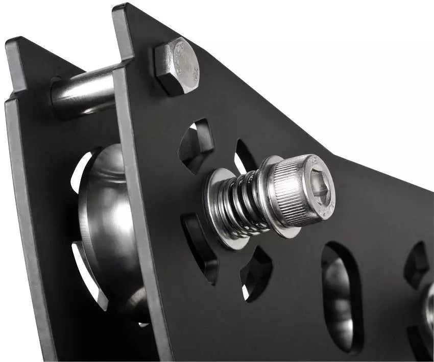 Heavy Duty Trolley Pulley With Quality Sheaves, Complete With Dual Stainless Steel Sealed Ball-bearings  A Choice For Enthusiast Maximum Speed And Adrenaline Rush (up to 800lbs)