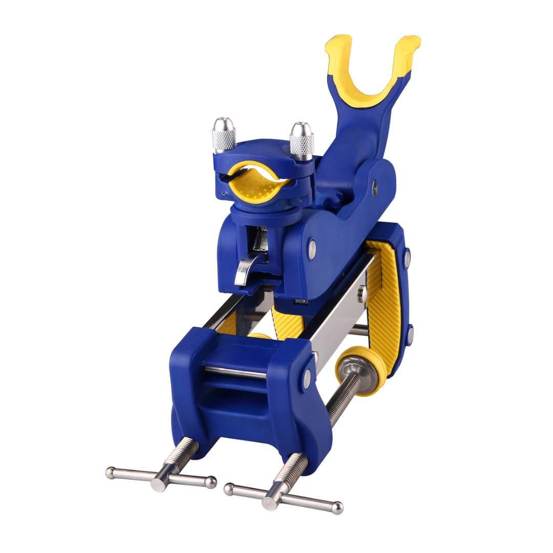 Sanben Fishing Boat Rod Holder with Adjustment Angle of 360 Degree, Can Be Installed Horizontally and Vertically, Suitable for Both Sea Fishing and Ship Fishing Japan Tech (Blue)