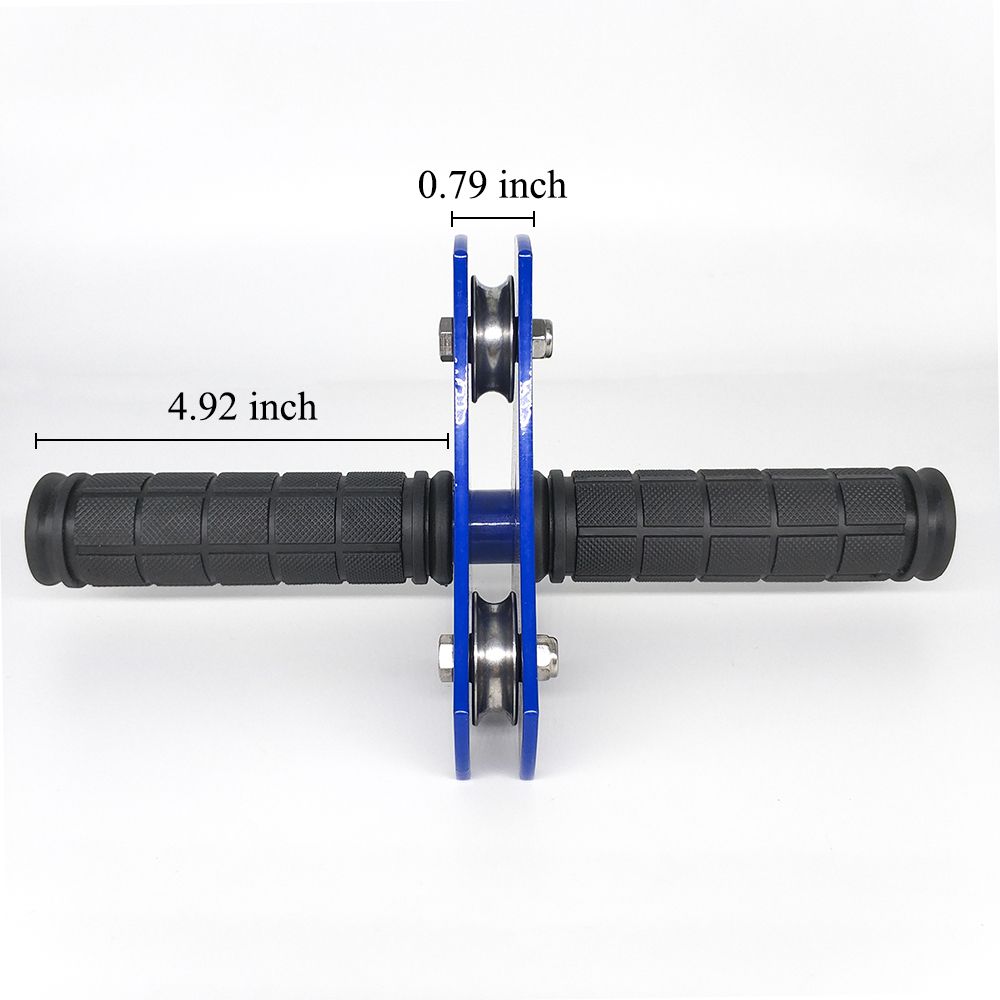 CTSC Backyard Zip Line Kit for Kids and Adult 60 foot (up to 250lbs) (Blue)