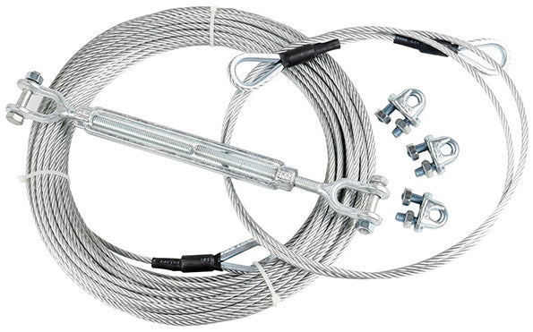 CTSC Backyard Zip Line Kit for Kids and Adult 60 foot (up to 250lbs) (Blue)