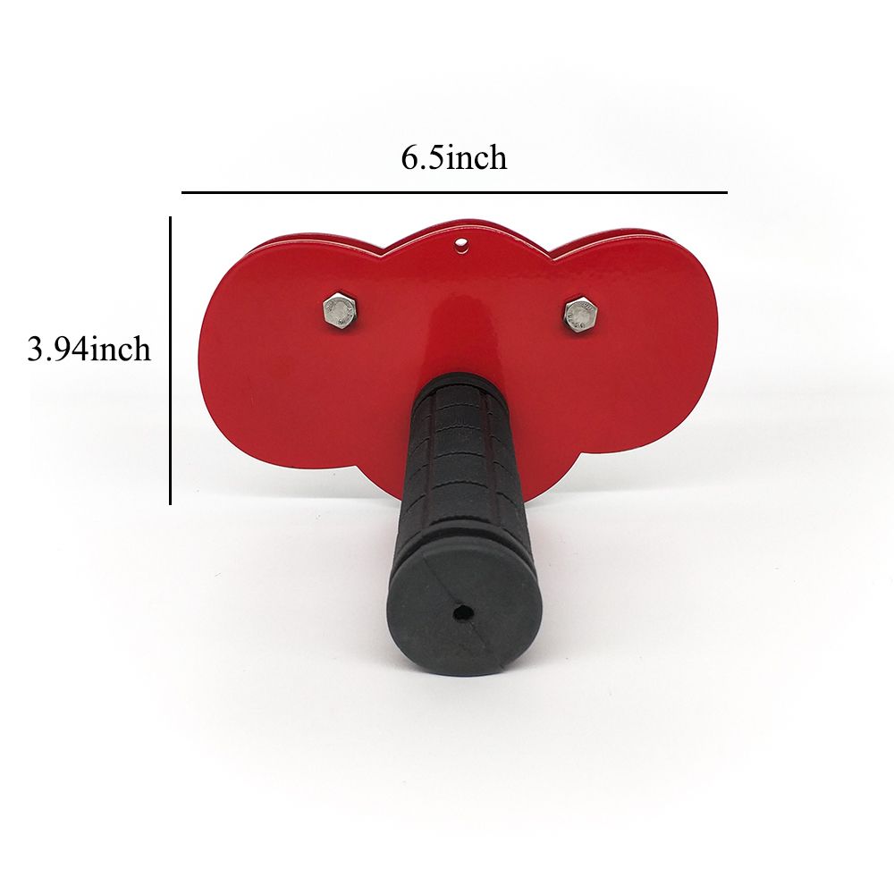 CTSC Backyard Zip Line Kit for Kids and Adult 95 foot  with Brake and Seat (up to 250lbs) (Red Koala)