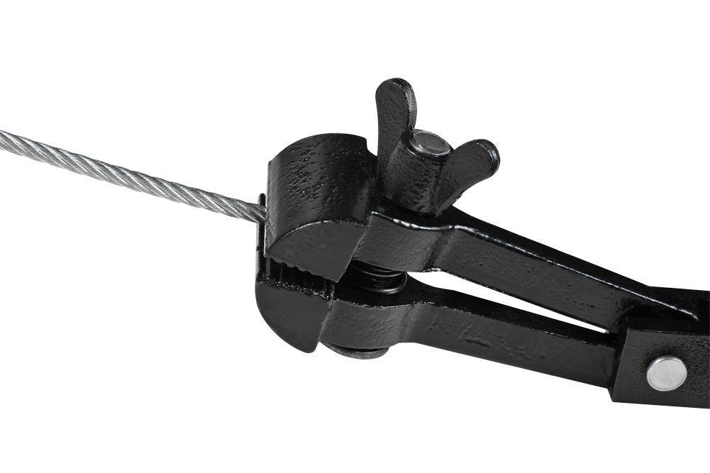CTSC Zip Line Cable Tensioning Kit Makes Installation Easy! Come Along For A More Stress Free Set Up With 660LBS Capacity (Black)
