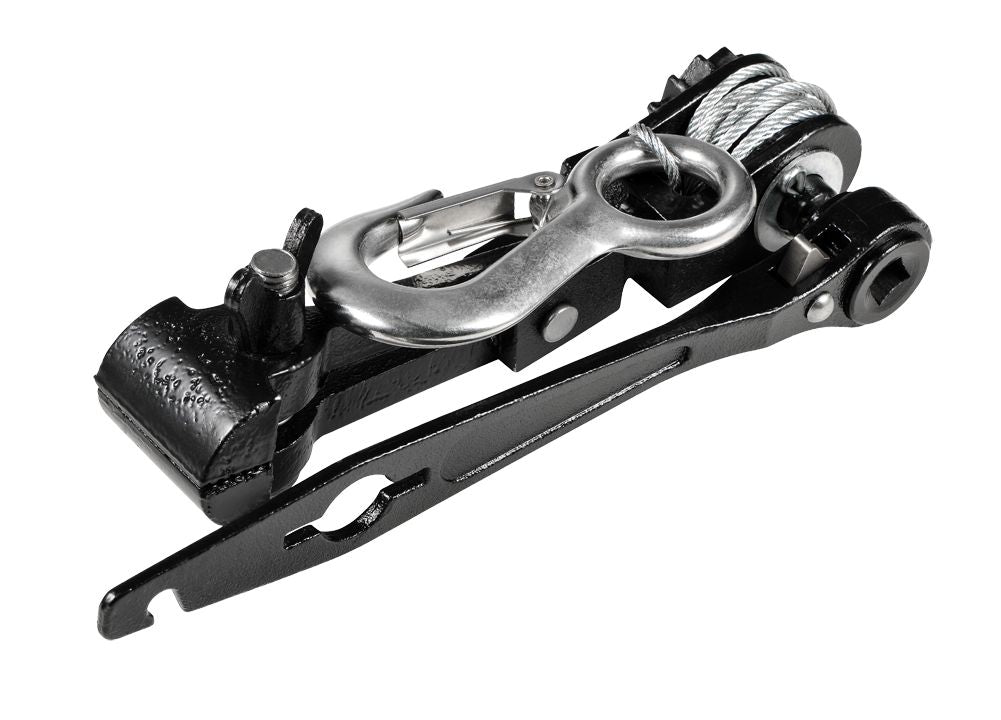 CTSC Zip Line Cable Tensioning Kit Makes Installation Easy! Come Along For A More Stress Free Set Up With 660LBS Capacity (Black)