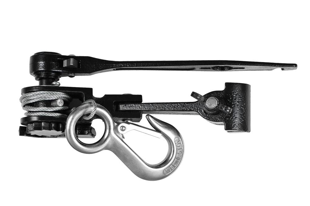 CTSC Zip Line Cable Tensioning Kit Makes Installation Easy! Come Along For A More Stress Free Set Up With 660LBS Capacity (Black)