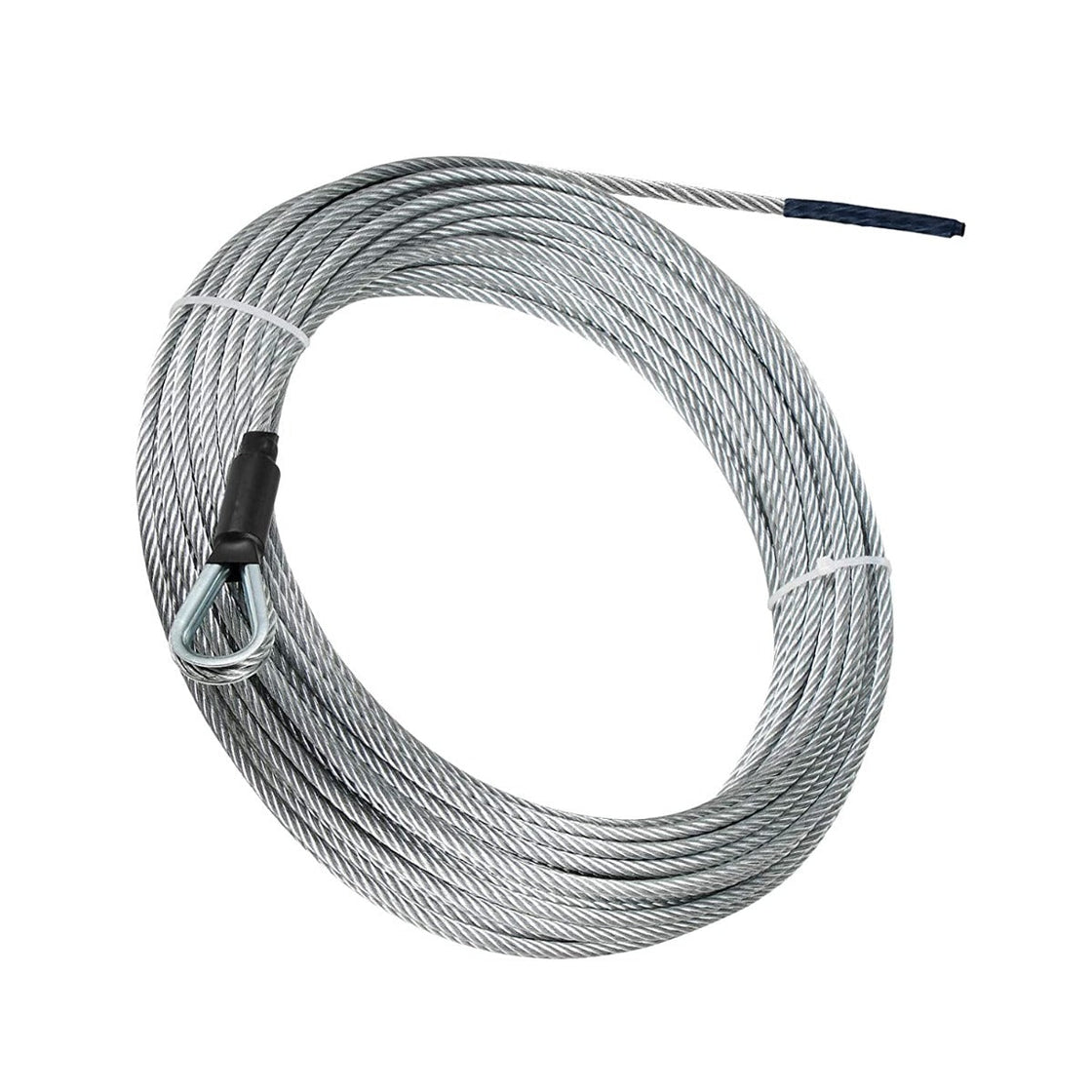 ZIPEAK Heavy-duty 5/16 Inch Aircraft Cable Galvanized Steel Zipline Cable with 7000 lbs Breaking Strength