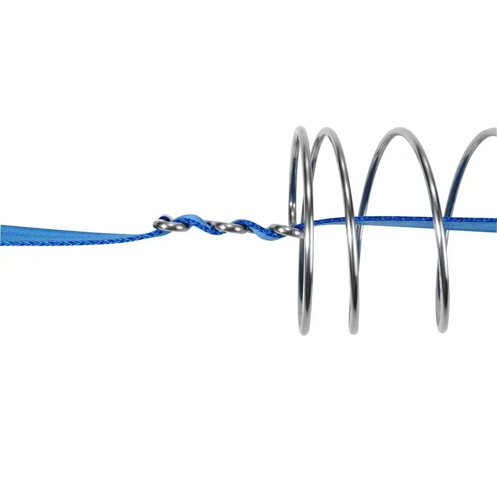 Zipdiz Spring Brake For Slackline And Ninja Slider Ideal For Experiencing Strong Thrills Without Compromising The Safety Of Your Children Slackline Brake Kit (Silver)