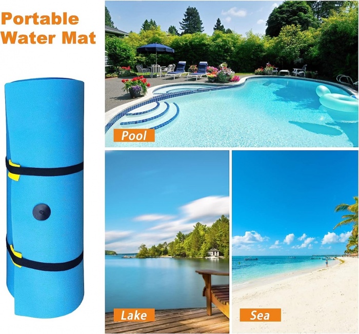 Zipfun Floating Mat - Floating Mat for Lake - Water Mat