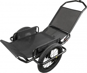 CTSC Bike Aluminum Trailer Cart - Heavy-Duty Game Cart and Utility Trailer - 300lbs Maximum Capacity - 6061 Aluminum Alloy Frame, 16