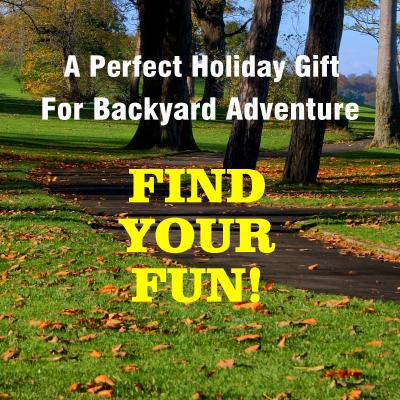 A perfect holiday gift for backyard adventure! 