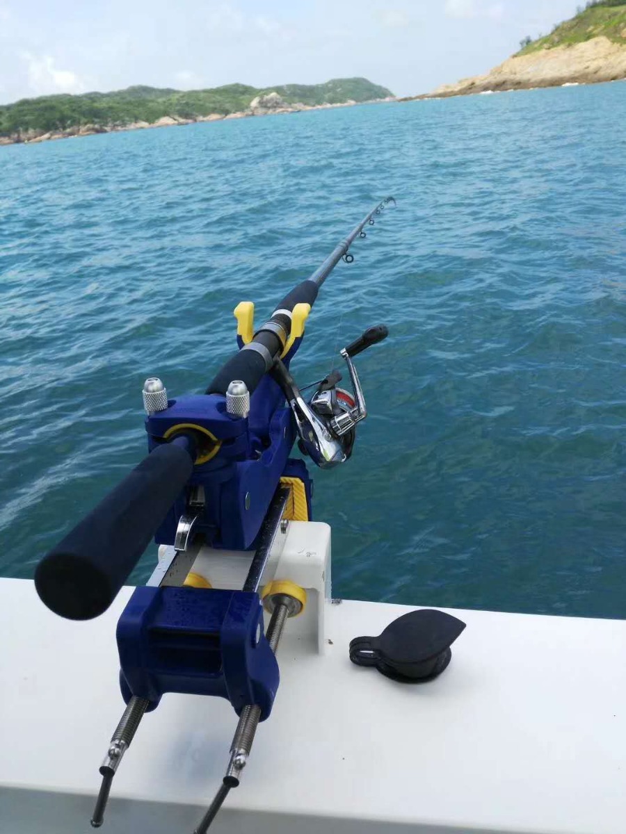 Sanben Fishing Boat Rod Holder with Adjustment Angle of 360 Degree, Can Be  Installed Horizontally and Vertically, Suitable for Both Sea Fishing and